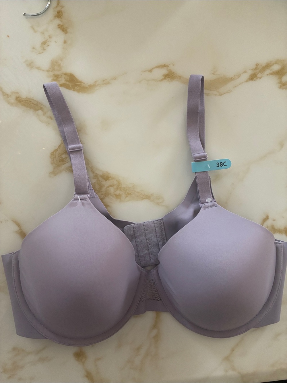 Bali Lavender Smooth T-Shirt Bra - 38C
